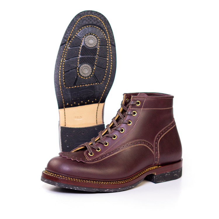Valiant Shorty - Arborwax Burgundy – sagarabootmaker